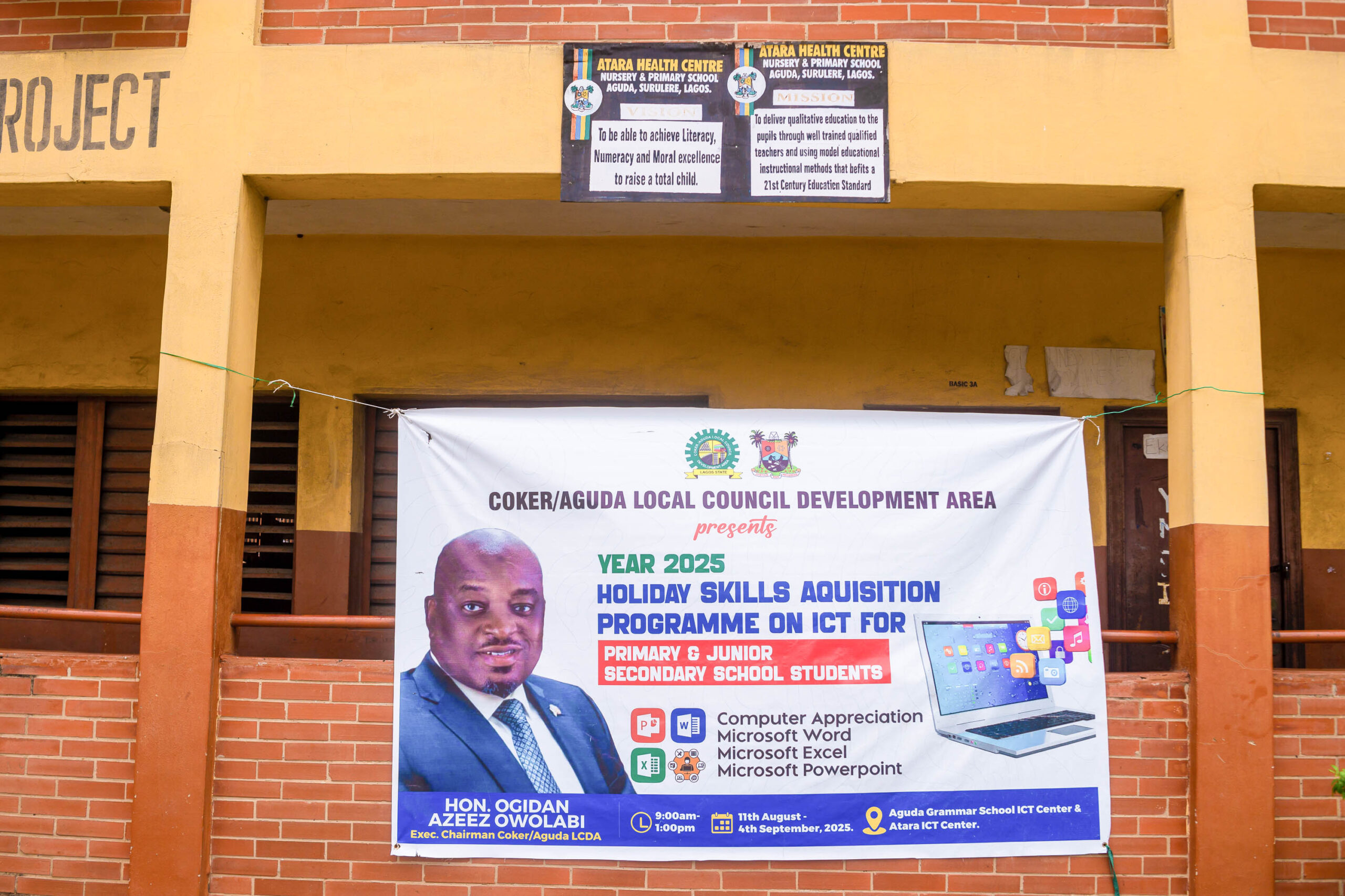 Participants at the Coker-Aguda Summer ICT Training programme