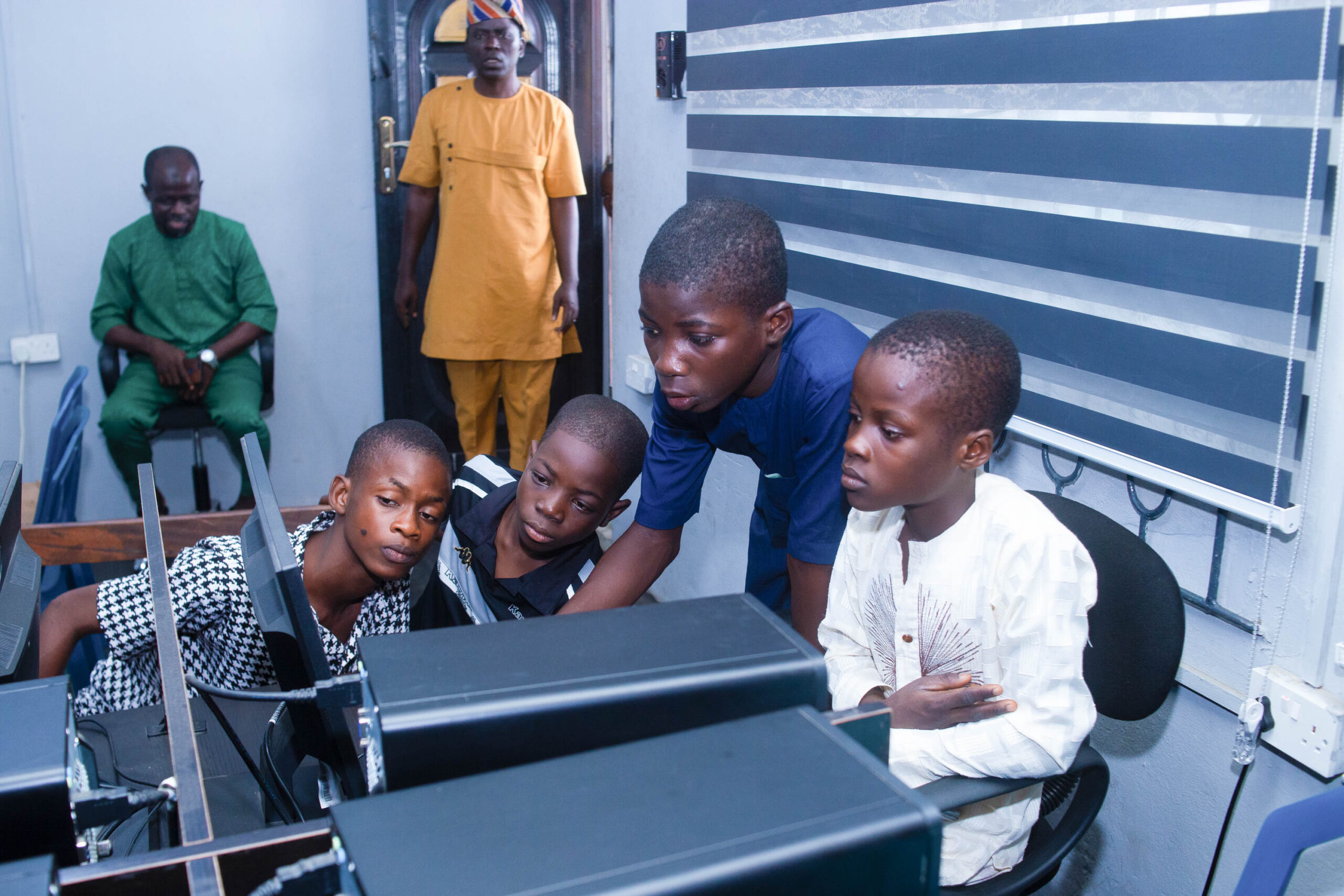 Participants at the Coker-Aguda Summer ICT Training programme