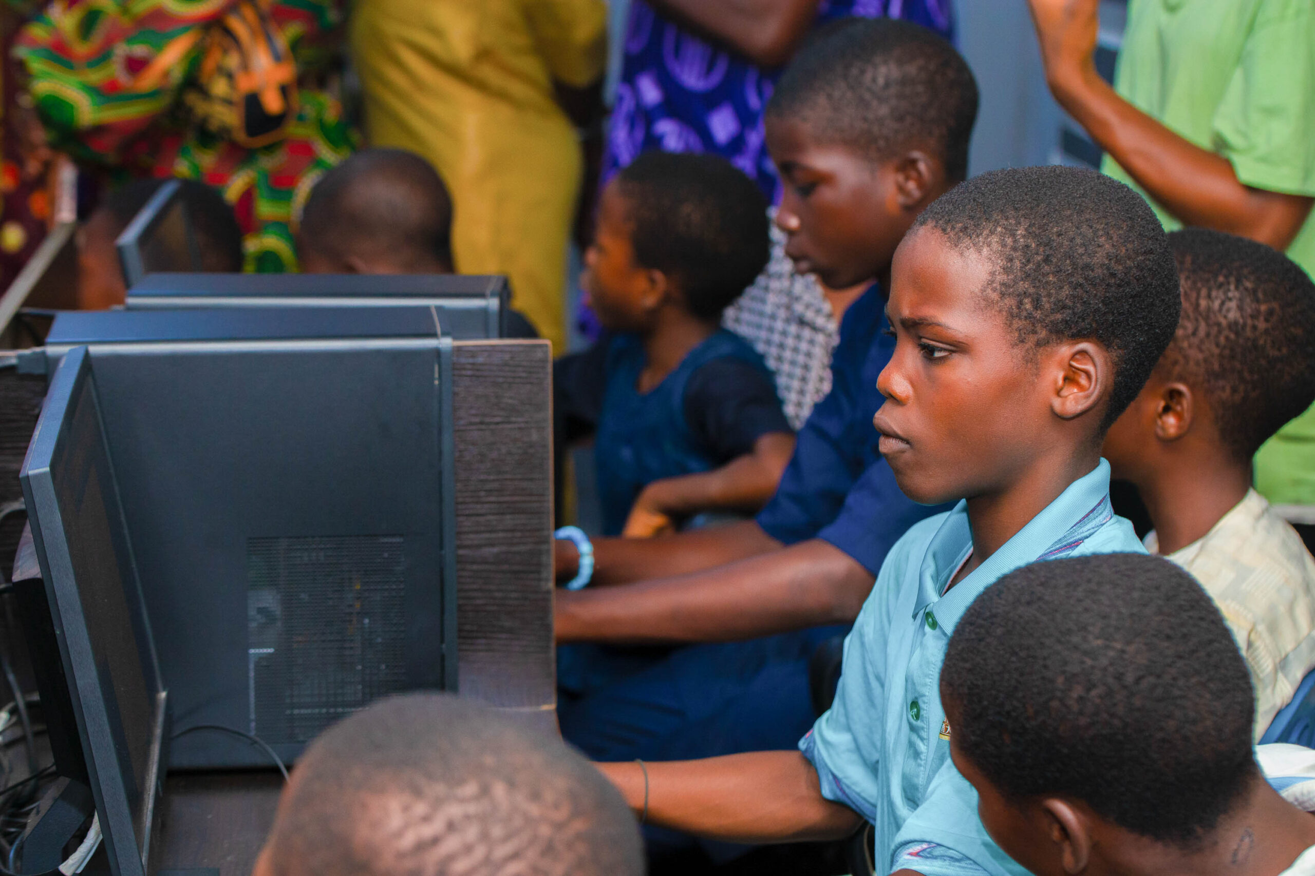 Participants at the Coker-Aguda Summer ICT Training programme