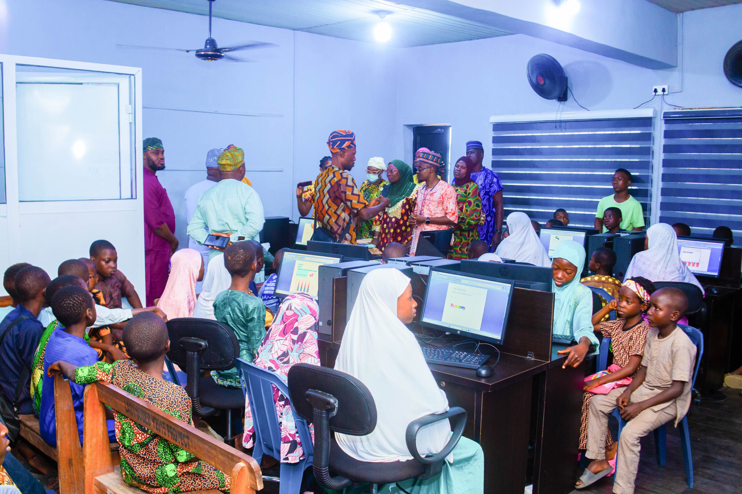 Participants at the Coker-Aguda Summer ICT Training programme