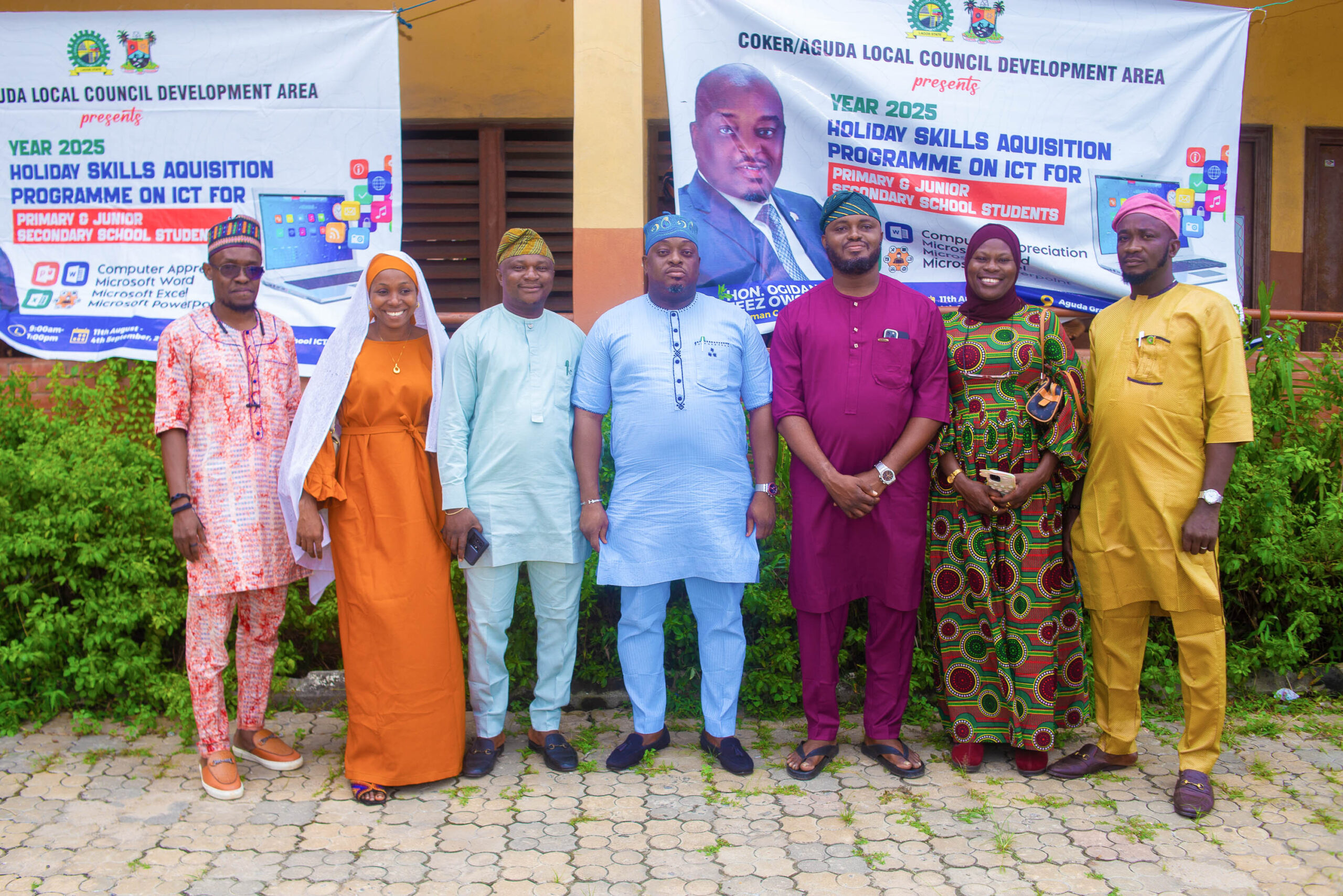 Participants at the Coker-Aguda Summer ICT Training programme